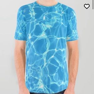 Aqua All Over Water Tee